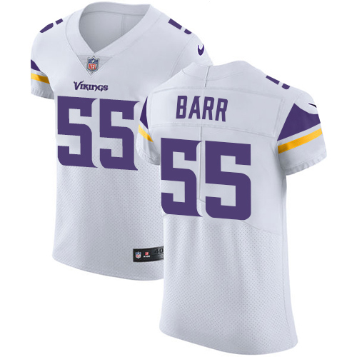 Nike Vikings #55 Anthony Barr White Men's Stitched NFL Vapor Untouchable Elite Jersey